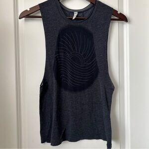 Free People Movement Tank Top Size XS Navy Blue Sleeveless